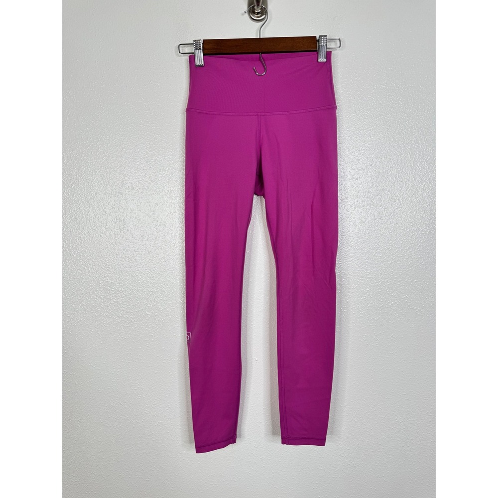 Fleo Magenta Pink High Waisted Athletic Leggings‎ Womens Small Workout Yoga